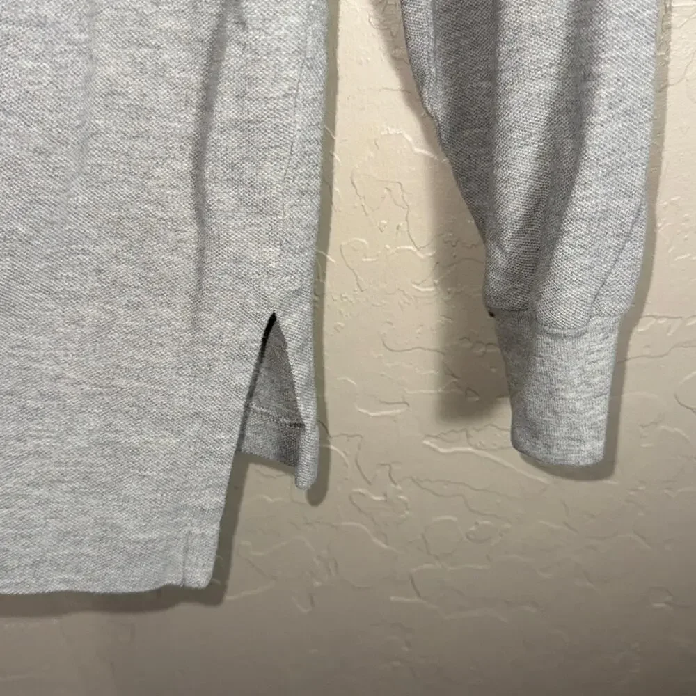 Polo Ralph Lauren classic long sleeve polo in gray size XL.